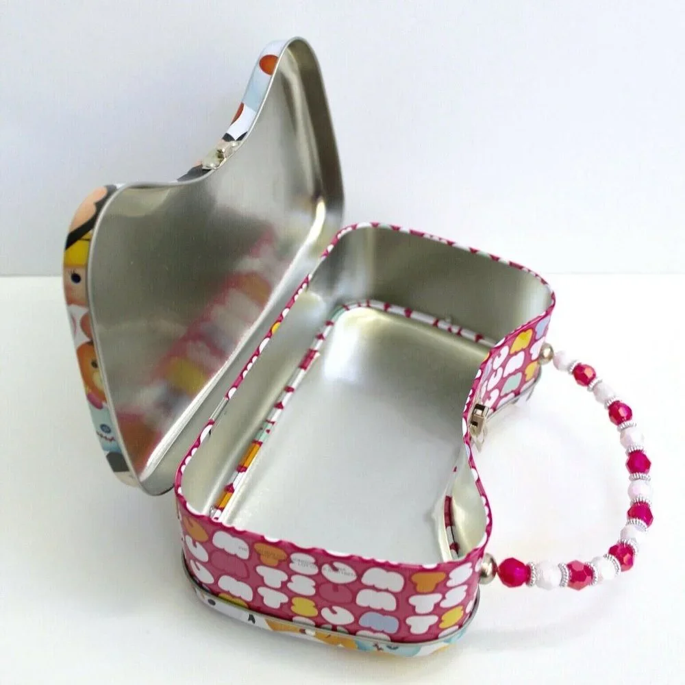 Disney tsum tsum Character Print Tin Purse Handbag